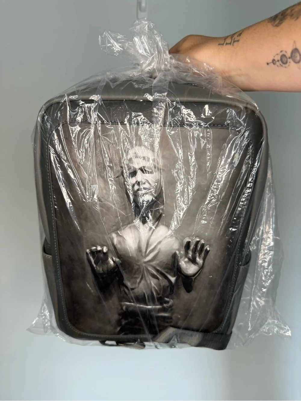 BNWT Star Wars: Return Of The Jedi Han Solo in Carbonite Mini Backpack